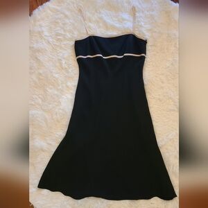 MAGGY LONDON‎ Women's Size 12 Black Strappy Cocktail Dress